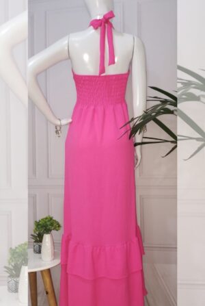 Vestido Longo Paty - Pink