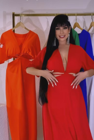 Vestido Valentina - Vermelho