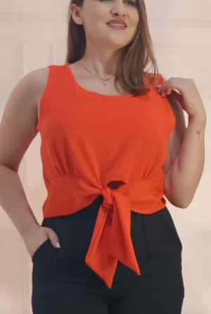 Blusinha Carol -Laranja