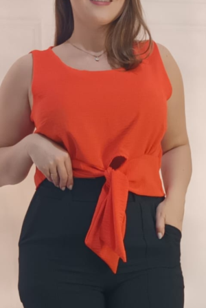 Blusinha Carol -Laranja