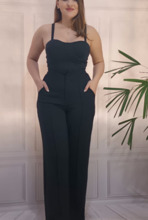 Calça Pantalona Kamy - Preto